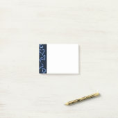 Post-it® Neon Hearts Blue (Sur un bureau)