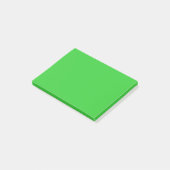 Post-it® Neon Lime Green Solid Color | Notes classiques (Incliné)