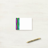 Post-it® Neon Modern Rectangles (Sur un bureau)