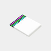 Post-it® Neon Modern Rectangles (Incliné)