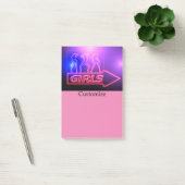 Post-it® Neon Pink Girls Sign Thunder_cove (Bureau)