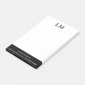 Post-it® Nettoyage Professionnel Simple (Incliné)
