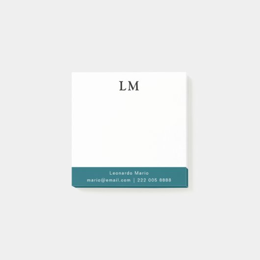 Post-it® Nettoyage Professionnel Simple (Devant)