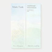 Post-it® Neurodivergent ADHD Autism Task List Planner (Devant)