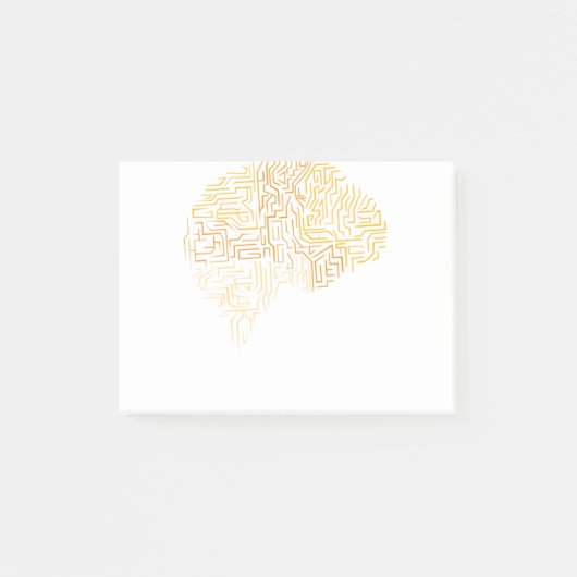 Post-it® Neuroscience Cadeau Surhumain Du Cerveau (Devant)