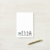 Post-it® New York Hanoukka Bonne Chanukah NYC Holiday (Sur un bureau)