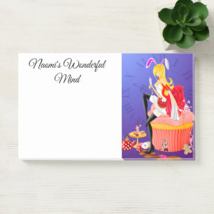 Post-it® Nivens McTwisp sur cupcake Wonderland