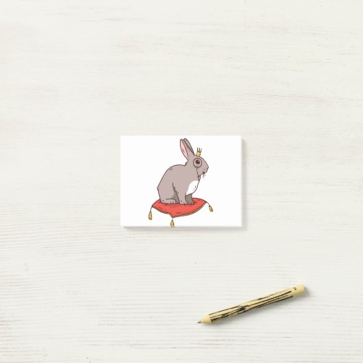 Post-it® Noble lapin (Sur un bureau)