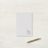 Post-it® Nocturnal Study dark academia Pocket Watch    (Sur un bureau)