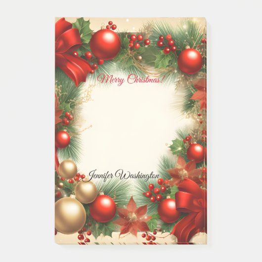 Post-it® Noël (Devant)