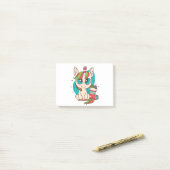 Post-it® Noël à la licorne (Sur un bureau)