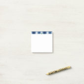 Post-it® Noël bonhomme de neige SlipperyJoe foulard vert m (Sur un bureau)