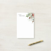 Post-it® Noël de l'enseignant personnalisé (Sur un bureau)