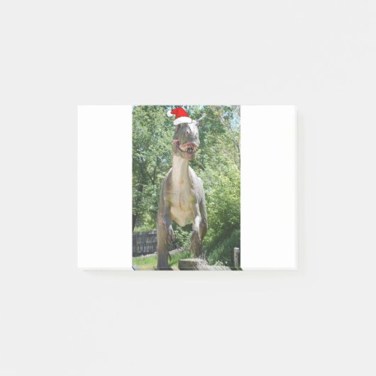 Post-it® Noël Dinosaure Père Noël (Devant)