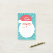 Post-it® Noël du Père Noël (Sur un bureau)