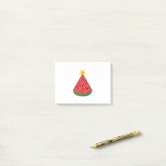 POST-IT® NOËL EN JUILLET (Sur un bureau)