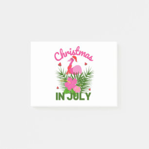 Post-it® Noël en juillet joli été flamingo