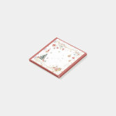Post-it® Noël Fêtard Rouge (Incliné)