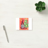 Post-it® Noël Gnome Buddy Danser Drôle Design (Bureau)