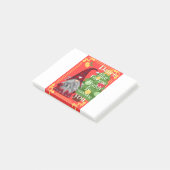 Post-it® Noël Gnome Buddy Danser Drôle Design (Incliné)