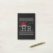 Post-it® Noël HR Holiday Funky Ressources humaines Noël (Sur un bureau)