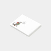 Post-it® Noël Loup Drôle Mignon Enfants (Incliné)