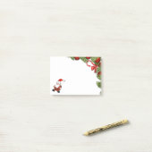 Post-it® Noël Père Noël (Sur un bureau)