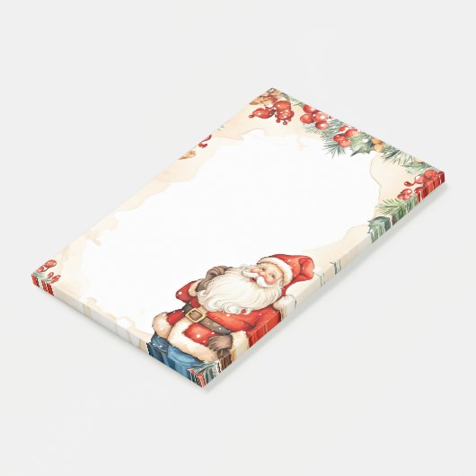 Post-it® Noël Père Noël (Incliné)