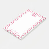 Post-it® Noël rose (Incliné)