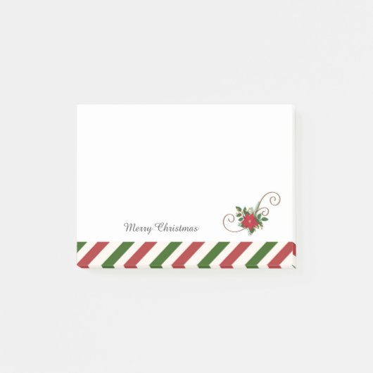 Post-it® Noël rouge et vert (Devant)