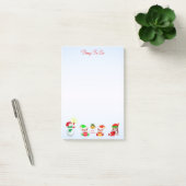 Post-it® Noël Snowman & Elves Que Faire Post-it Pas (Bureau)