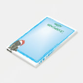 Post-it® Noël Terre-Neuve (Incliné)