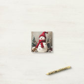 Post-it® Noël Vintage - Post-It Notes (Sur un bureau)