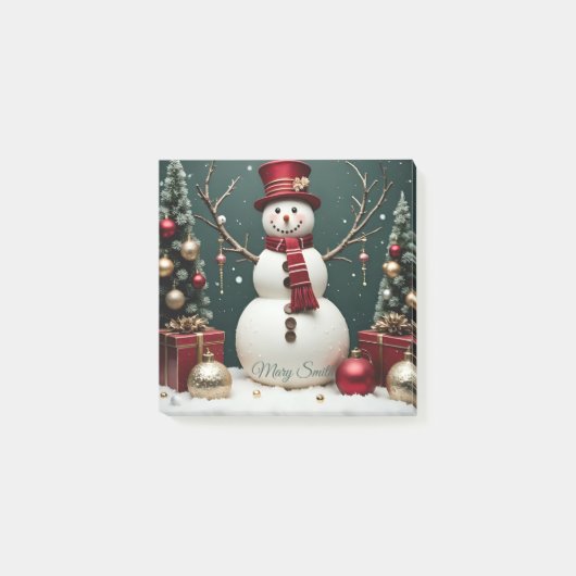 Post-it® Noël Vintage - Post-It Notes (Devant)