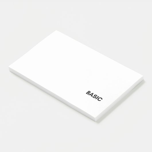 Post-it® noir de base (Incliné)