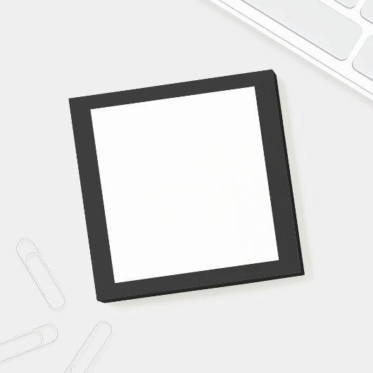 Post-it® Noir et blanc