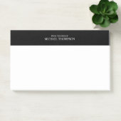 Post-it® Noir et blanc professionnel (Bureau)