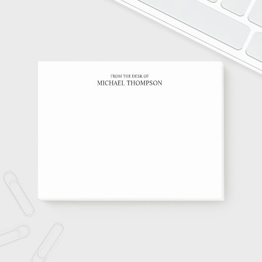 Post-it® Noir et blanc professionnel