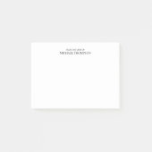 Post-it® Noir et blanc professionnel (Devant)