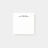 Post-it® Noir et blanc professionnel (Devant)