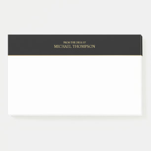 Post-it® Noir et or professionnel