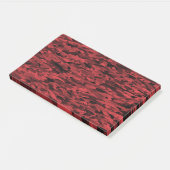 Post-it® Noir rouge Motif Abstrait (Incliné)