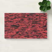 Post-it® Noir rouge Motif Abstrait (Bureau)