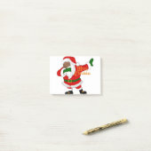 Post-it® noir santa claus (Sur un bureau)