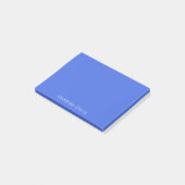 Post-it® Nom bleu royal (Incliné)