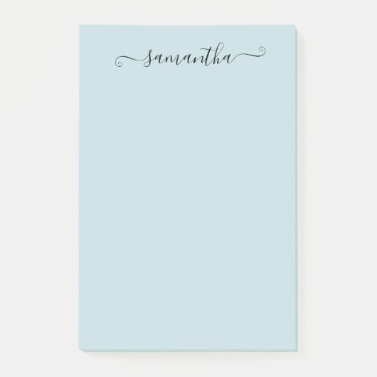 Post-it® Nom de calligraphie manuscrit Personnalisé (Devant)