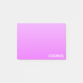 Post-it® Nom de couleur pourpre cosmos (Devant)