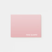 Post-it® Nom de couleur rose quartz rose (Devant)