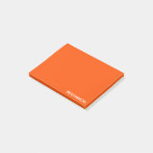 Post-it® Nom de couleur rouge persimon (Incliné)