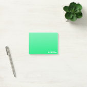 Post-it® Nom de couleur verte Aurora (Bureau)